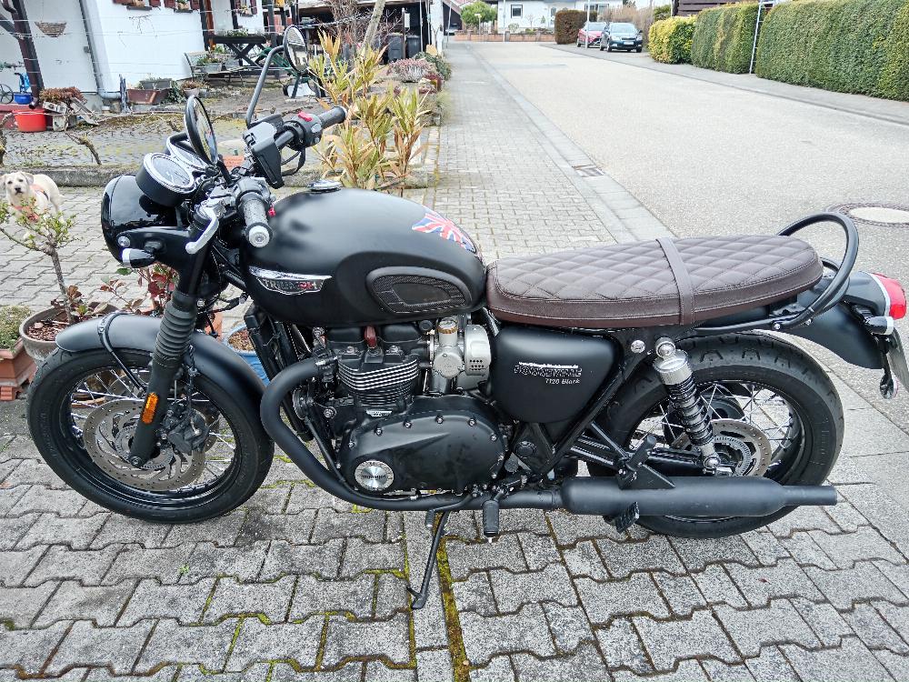 Motorrad verkaufen Triumph Bonneville T120 Black Ankauf